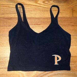 Lululemon Align Tank With Pepperdine Logo - Black, Size 6